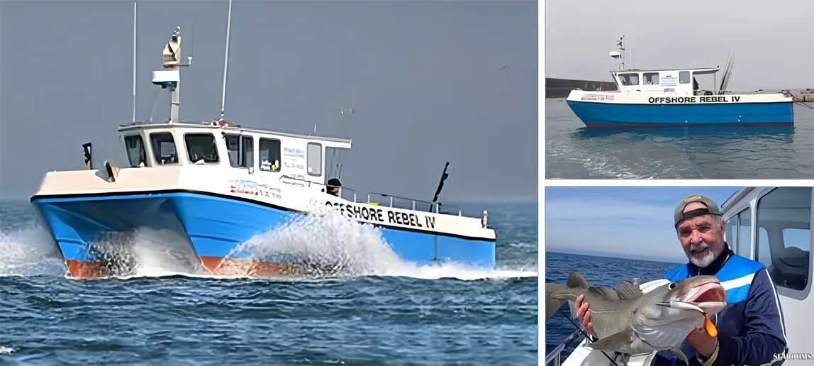 Jamie Pullin's Charter Boat 'Offshore Rebel IV'